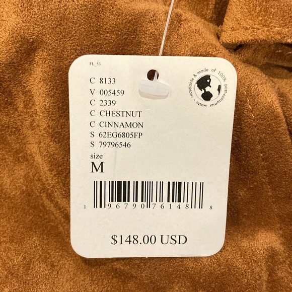 Blank NYC x Free People Vegan Suede Trench (NWT) - Picture 9 of 10